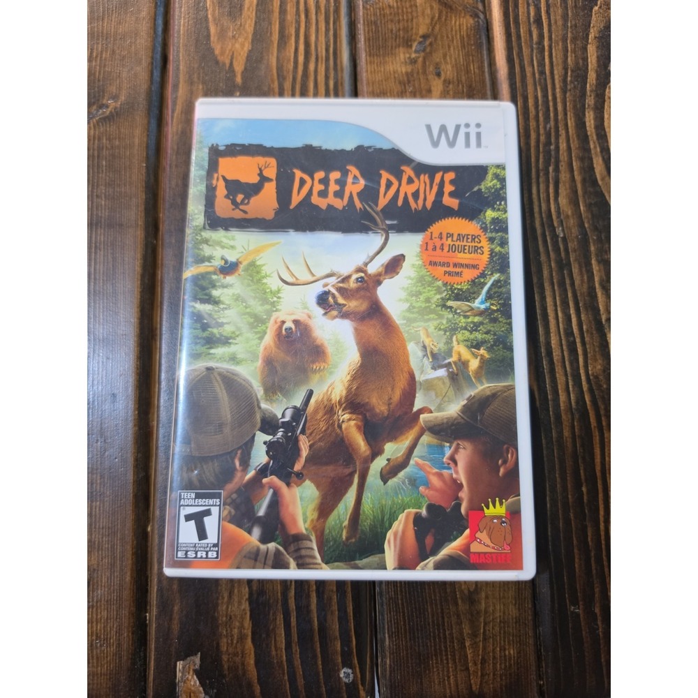 Deer Drive Nintendo Wii 2009 Complete In Box With‎ Manual CIB